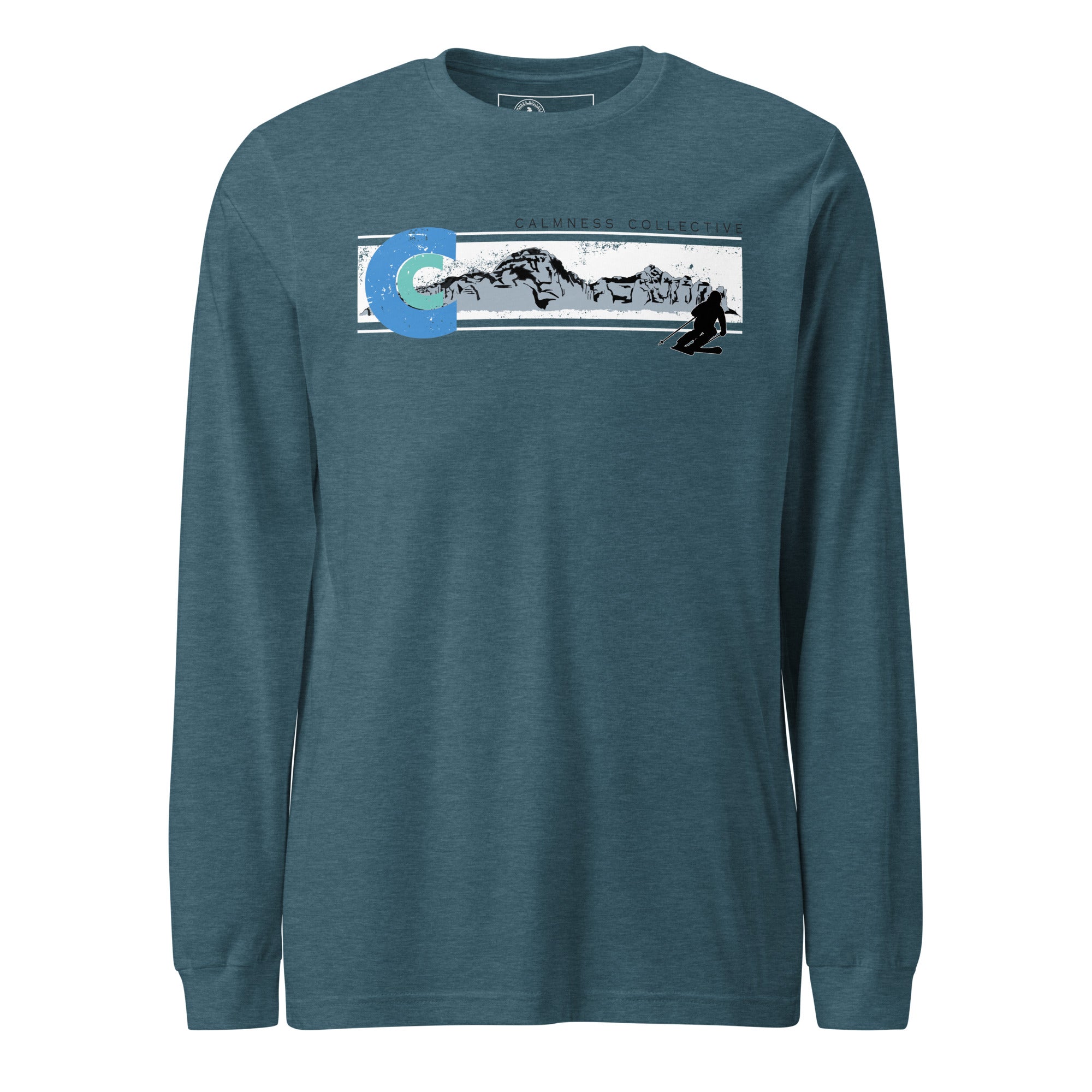 Ski Long sleeve tee - blue C edition