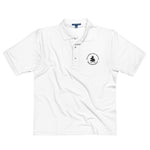 Men's Premium Embroidered Polo - Strive To Thrive, Light Edition